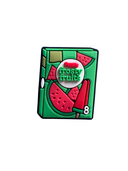 Watermelon frosty fruit charm