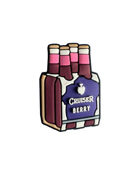 Purple cruiser charm