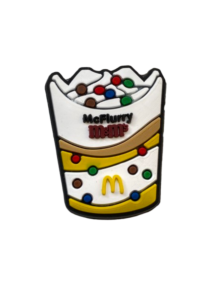 M&M McFlurry charm